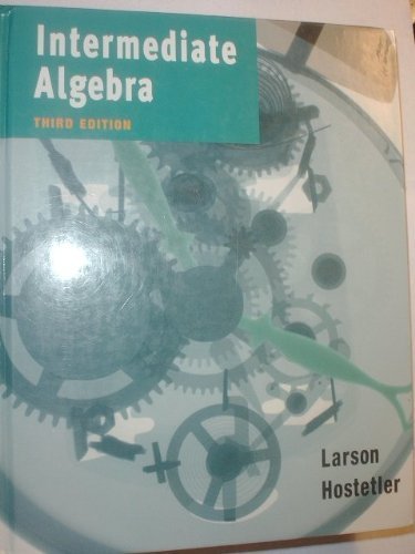 Beispielbild fr Intermediate Algebra Third Edition zum Verkauf von Anderson Book