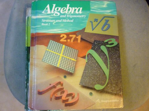 Beispielbild fr Algebra and Trigonometry Bk. 2 : Structure and Method zum Verkauf von Better World Books