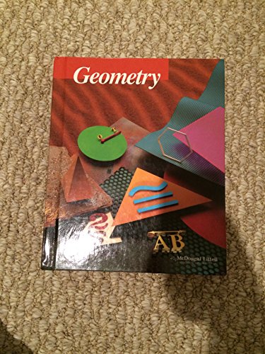 9780395977279: McDougal Littell Jurgensen Geometry: Student Edition 2000