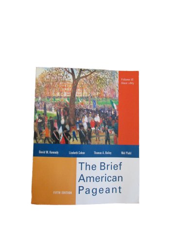 9780395978672: The Brief American Pageant: A History of the Republic