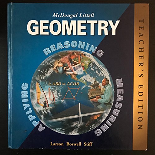 Beispielbild fr Geometry: Teacher's Edition zum Verkauf von Wonder Book