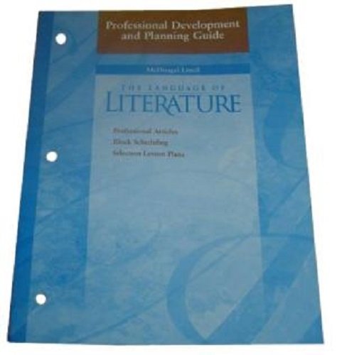 Stock image for McDougal Littell Language of Literature: Professional Development & Planning Guide Grade 9 for sale by Nationwide_Text
