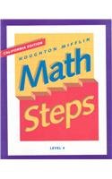 9780395980118: Houghton Mifflin Math Steps: Student Edition Level 4 2000