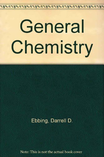 Imagen de archivo de General Chemistry a la venta por The Book Cellar, LLC