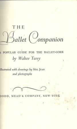 Stock image for The Ballet Companion: A Popular Guide for the Ballet-Goer for sale by Better World Books Ltd