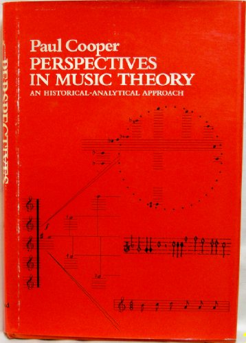 9780396067528: Perspectives in music theory;: An historical-analytical approach