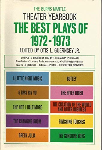 9780396068785: The Best Plays of 1972-1973