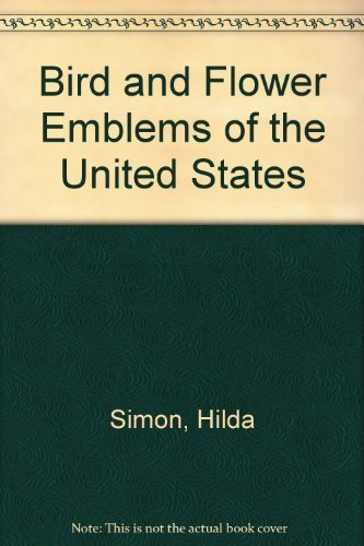 Immagine stock per Bird and Flower Emblems of the United States
