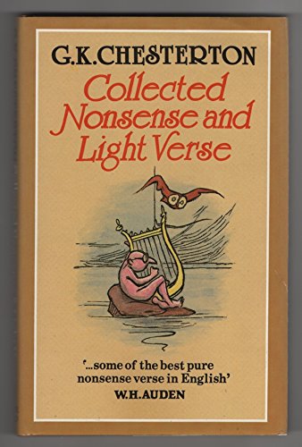 Beispielbild fr Collected nonsense and light verse zum Verkauf von Wonder Book