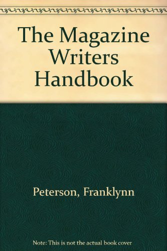 Stock image for The Magazine Writers Handbook for sale by WeSavings LLC