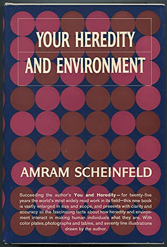 Beispielbild fr Your Heredity and Environment zum Verkauf von Better World Books