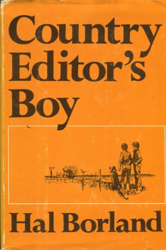 Stock image for Country Editor's Boy for sale by HPB-Diamond