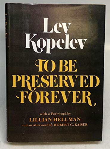 Beispielbild fr To Be Preserved Forever zum Verkauf von Better World Books