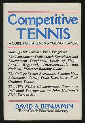 Beispielbild fr Competitive tennis: A guide for parents & young players zum Verkauf von Books to Die For