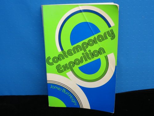 9780397473793: Contemporary exposition