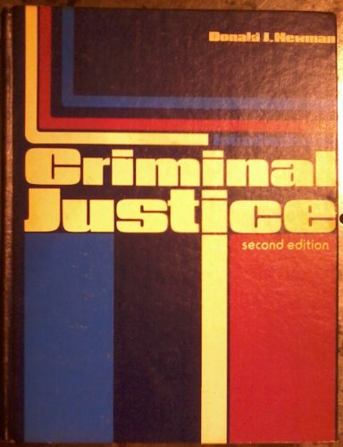 9780397473809: Introduction to Criminal Justice