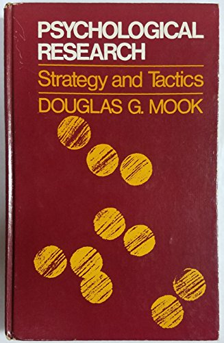 9780397474141: Psychological Research: Strategy and Tactics
