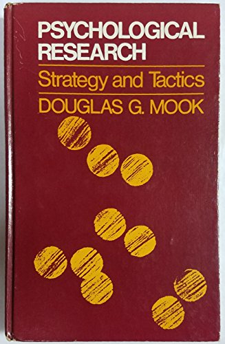 Stock image for Psychological research, strategy and tactics for sale by Wonder Book