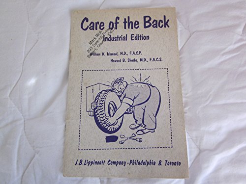 Stock image for Care of the Back for sale by "Pursuit of Happiness" Books