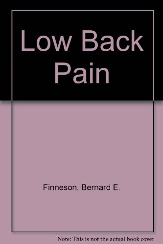 9780397503148: Low back pain