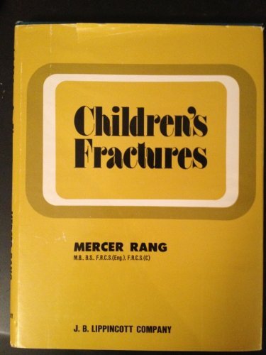 9780397503384: Children's Fractures