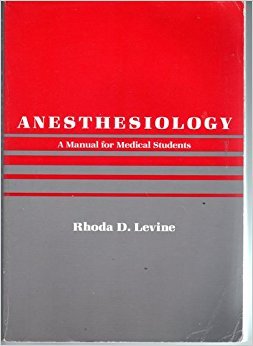 9780397506453: Anaesthesiology: A Manual for Medical Students