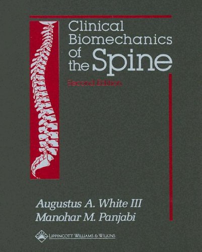 9780397507207: Clinical Biomechanics Of The Spine