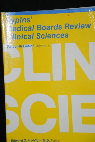 Stock image for Rypins' Medical Boards Review Vol. II: Clinical Sciences for sale by ThriftBooks-Atlanta