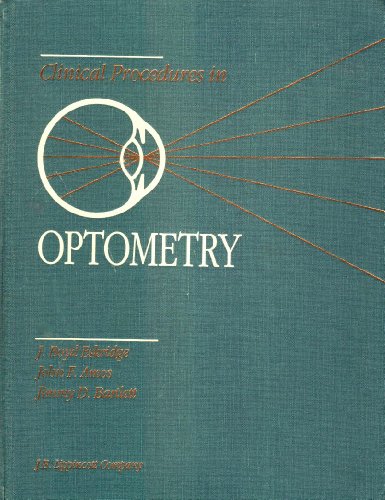 Imagen de archivo de Clinical Procedures in Optometry a la venta por Lost Books