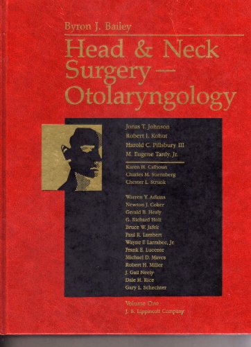 Stock image for Head And Neck Surgery--otolaryngology (2 Vol Set ) for sale by Basi6 International