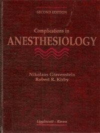 9780397512997: Complications in Anesthesiology