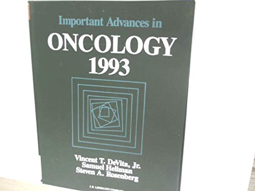 Beispielbild fr Important Advances in Oncology 1993 zum Verkauf von Ammareal