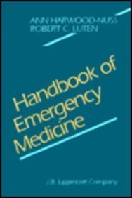 9780397513277: Handbook of Emergency Medicine