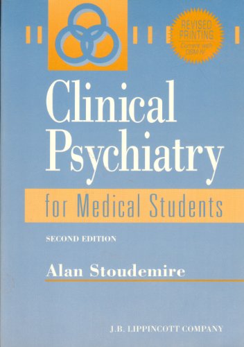 Stock image for Clinical Psychiatry for Medical Students for sale by HPB-Red