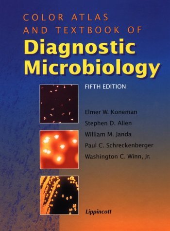 9780397515295: Color Atlas and Textbook of Diagnostic Microbiology