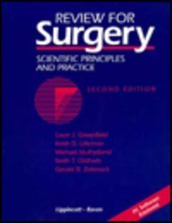 Beispielbild fr Review for Surgery: Scientific Principles and Practice zum Verkauf von Wonder Book