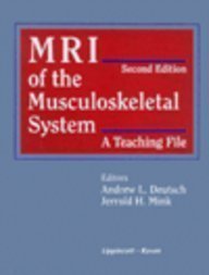 Beispielbild fr MRI of the Musculoskeletal System : A Teaching File zum Verkauf von Better World Books