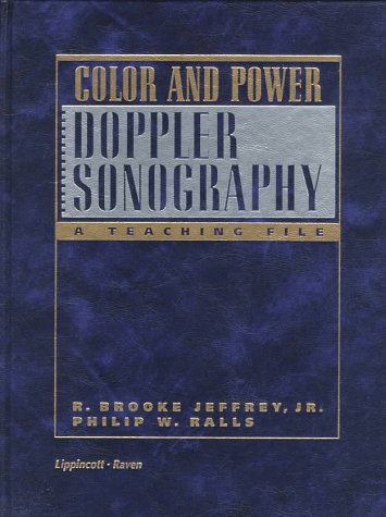 Beispielbild fr Color and Power Doppler Sonography: A Teaching File zum Verkauf von HPB-Red