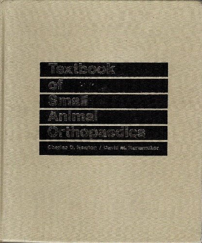 9780397520985: Textbook of Small Animal Orthopedics