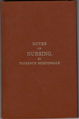 Imagen de archivo de Notes on Nursing, Replica Edition a la venta por Pastors Used Books