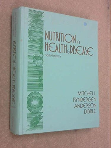 Beispielbild fr Nutrition in Health and Disease zum Verkauf von Wonder Book