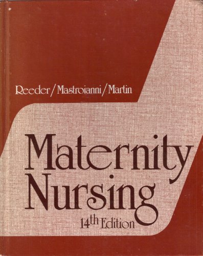 Beispielbild fr Maternity Nursing zum Verkauf von Better World Books