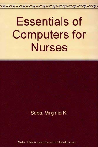 Stock image for Essentials of Computers for Nurses for sale by medimops
