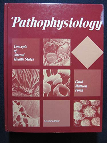 Imagen de archivo de Pathophysiology: Concepts of altered health states a la venta por HPB-Red