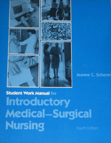Imagen de archivo de Introductory Medical-Surgical Nursing a la venta por Modetz Errands-n-More, L.L.C.