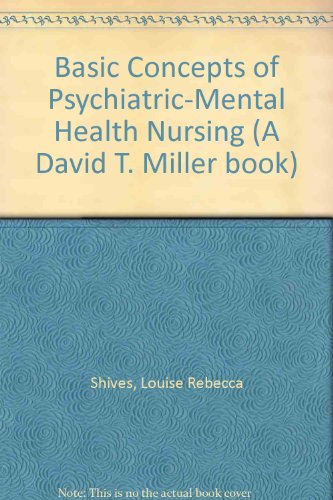 Stock image for Basic Concepts of Psychiatric-Mental Health Nursing for sale by HPB-Red