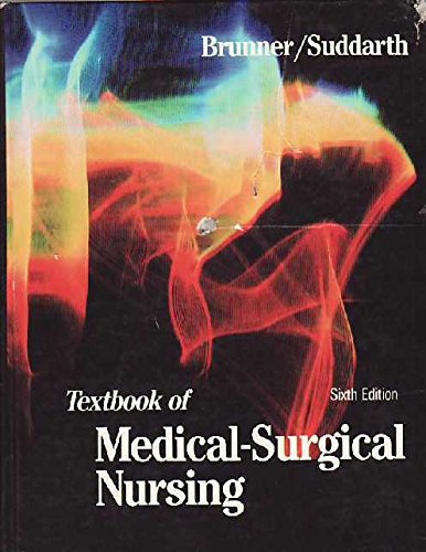 Imagen de archivo de Textbook of Medical-Surgical Nursing a la venta por Better World Books