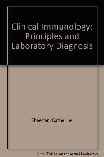 Imagen de archivo de Clinical Immunology: Principles and Laboratory Diagnosis a la venta por HPB-Diamond