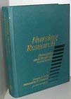 Imagen de archivo de Nursing Research: Principles and Methods a la venta por Half Price Books Inc.