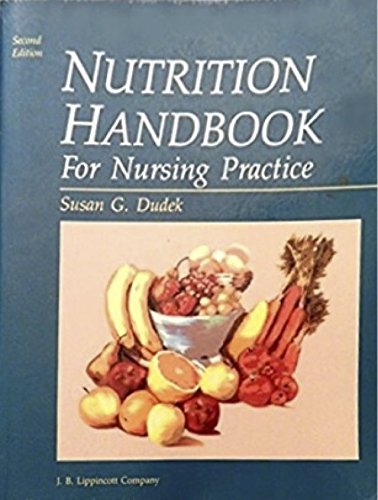 Beispielbild fr Nutrition Handbook for Nursing Practice zum Verkauf von Wonder Book